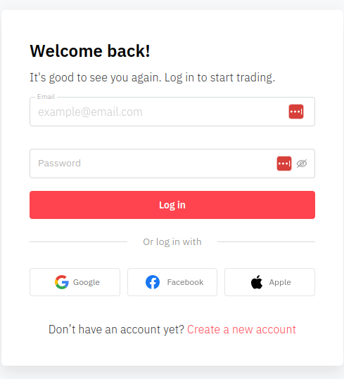 Deriv OAuth Login